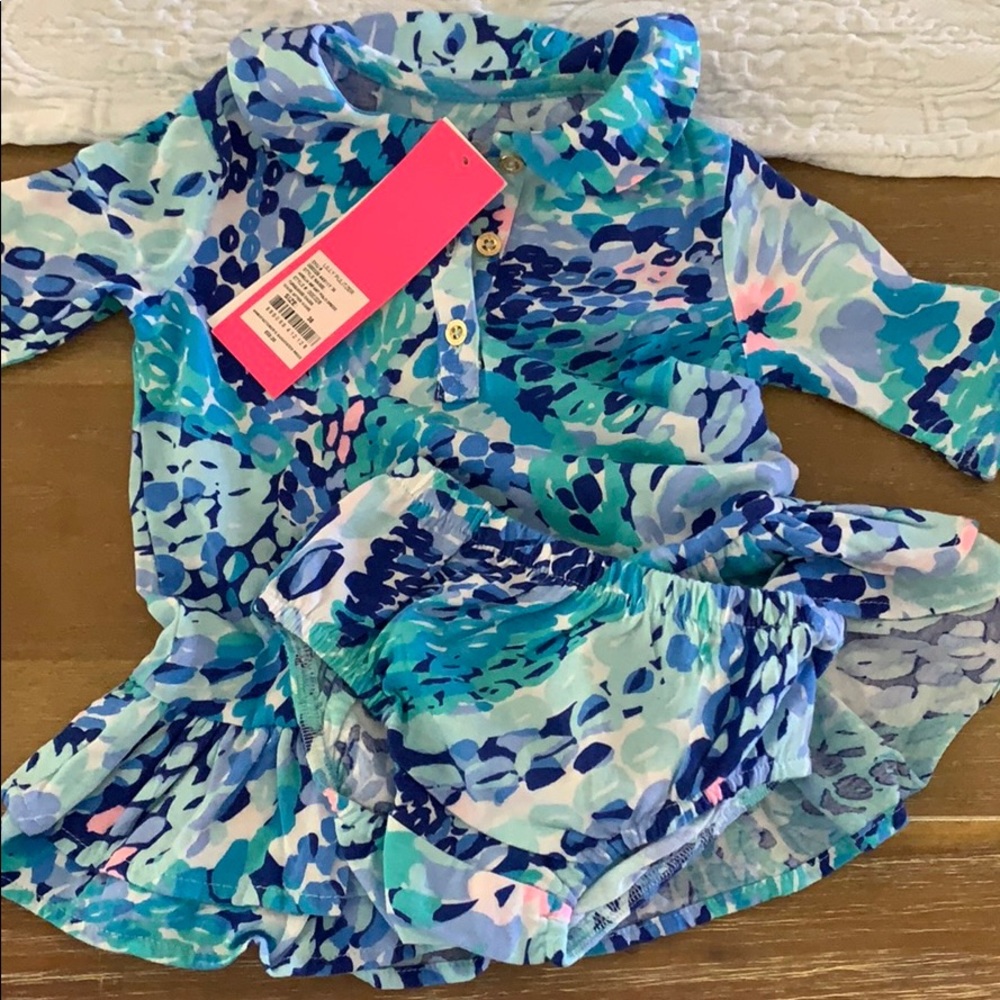 NWT Lilly Pulitzer Infant Polo Dress